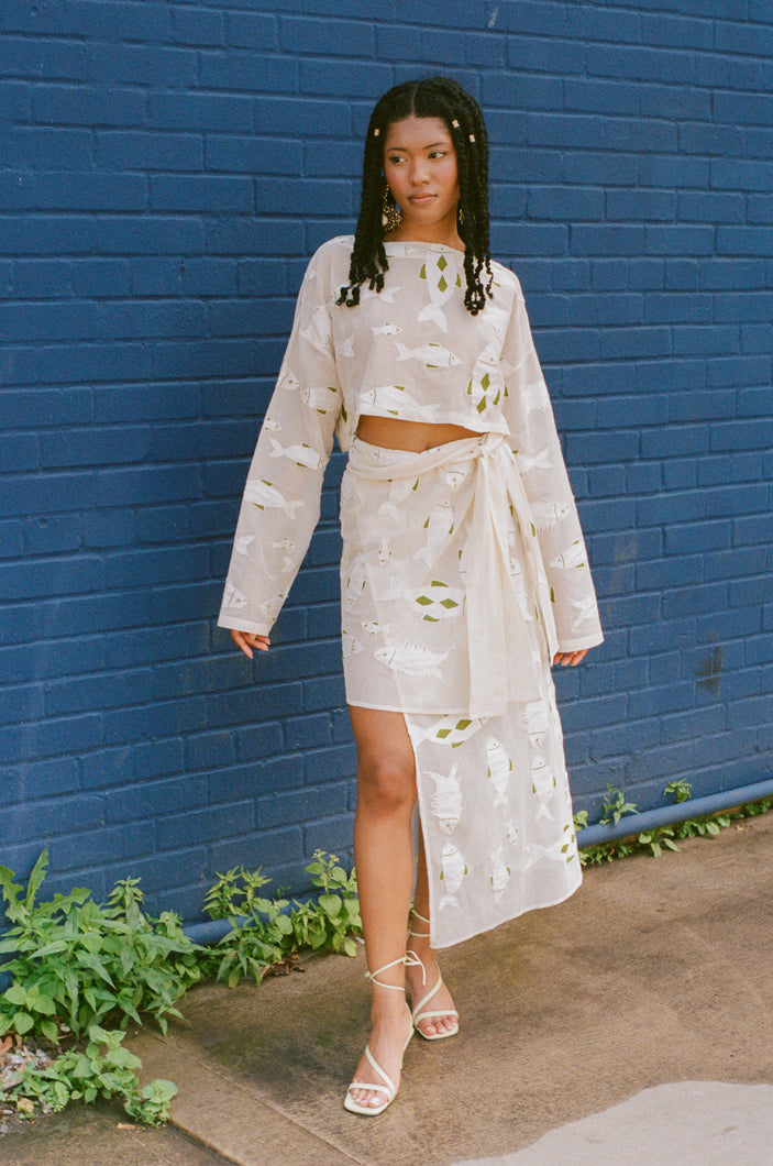 KULSI TOP IN IVORY
