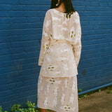 KULSI SKIRT IN IVORY