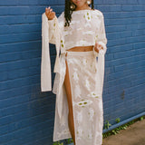 KULSI SKIRT IN IVORY