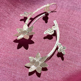 CEREZO EARRINGS IN SILVER