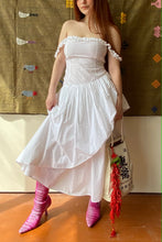 Load image into Gallery viewer, CHIRRI DRESS IN WHITE - 100% SILK