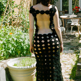 CIRCLE DRESS IN BLACK