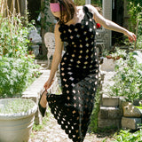 CIRCLE DRESS IN BLACK