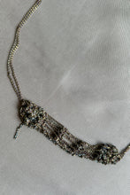 Load image into Gallery viewer, 18k gold vermeil sterling silver chain crocheted necklace