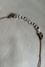 Load image into Gallery viewer, 18k gold vermeil sterling silver chain crocheted necklace