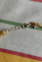 Load image into Gallery viewer, 18k gold vermeil sterling silver chain crocheted necklace