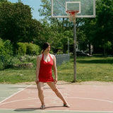 CORAZON MINI DRESS IN TOMATE