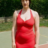 CORAZON MINI DRESS IN TOMATE