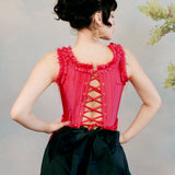 CORSETTO FIAMMETTA IN FUCHSIA