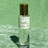 death of a ladies man perfume bottle