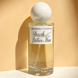 death of a ladies man perfume bottle