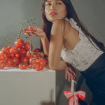 copper nickel silver pedestal dessert coupe