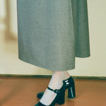 navy patent leather mary jane heel