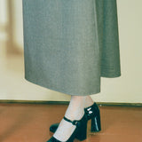 navy patent leather mary jane heel