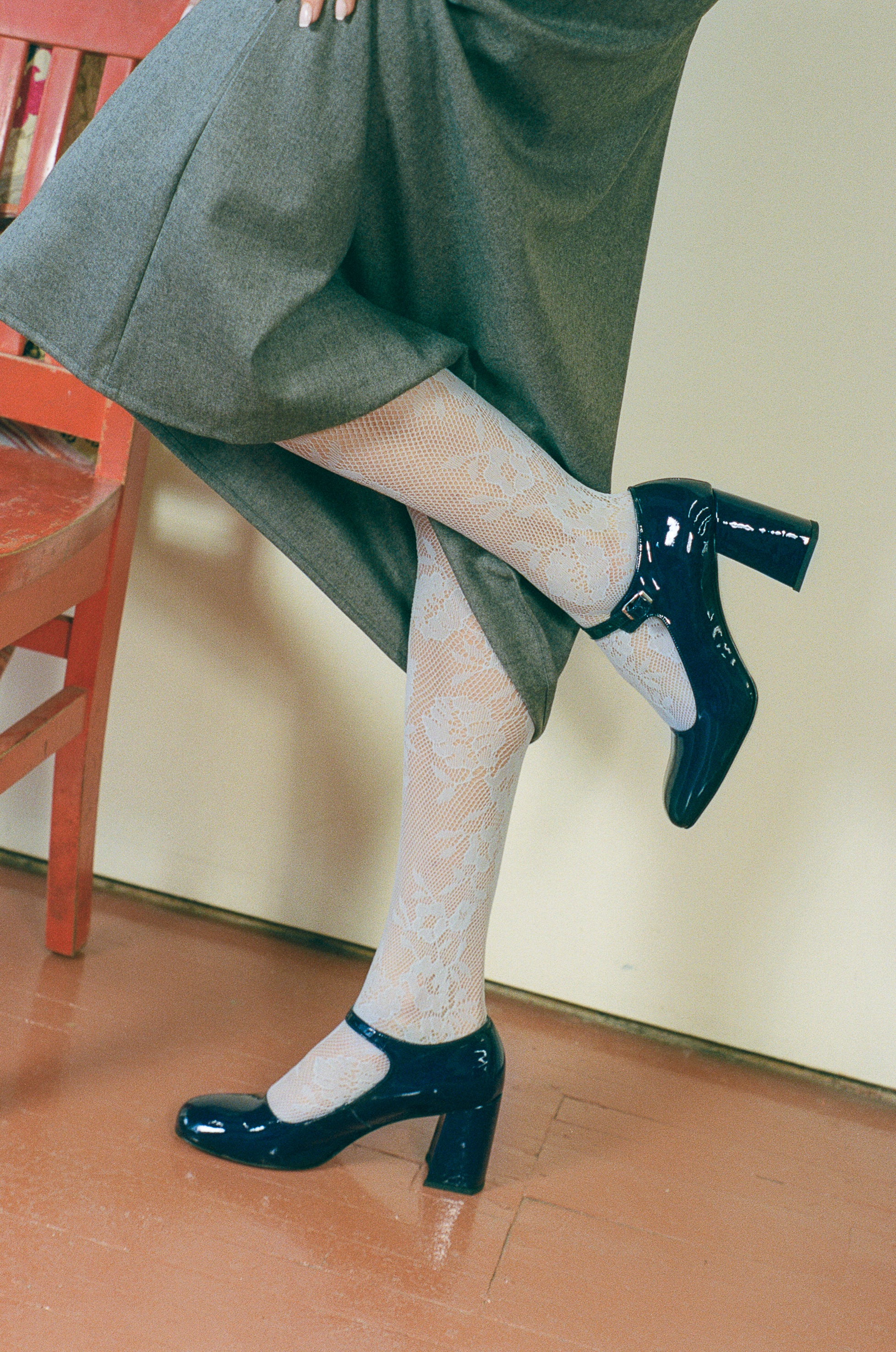 navy patent leather mary jane heel