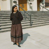 ENIKA SKIRT IN BRUN