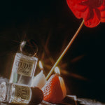 Strawberries Rose Liqueur Hinoki Canldewax Musk Cedarwood perfume