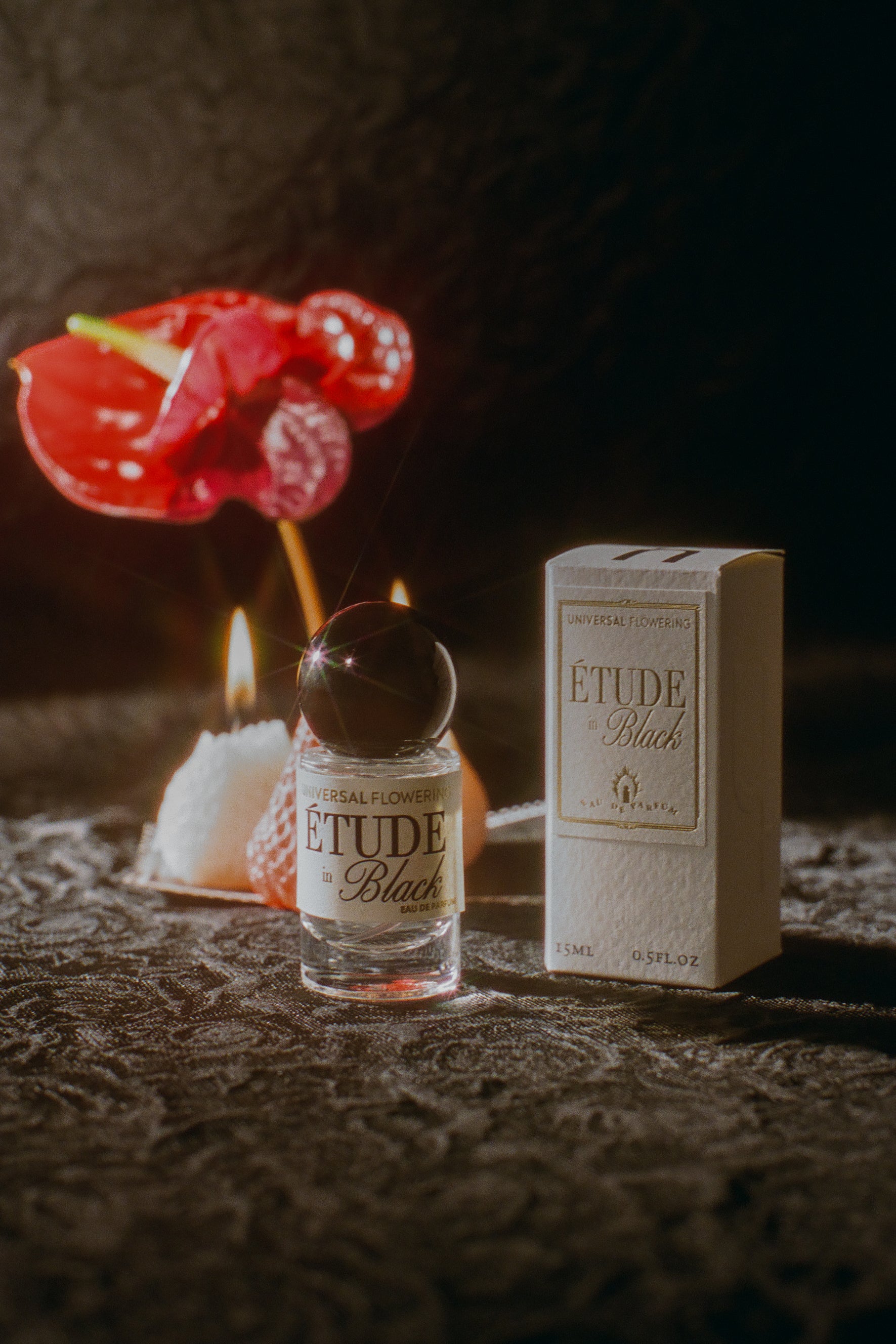 Strawberries Rose Liqueur Hinoki Canldewax Musk Cedarwood perfume