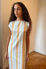 Load image into Gallery viewer, EURYDICE DRESS IN BEKASSAM STRIPE