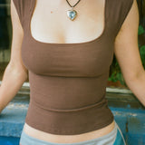 PACHA CORD NECKLACE IN LIGHT BLUE
