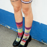 ballerina mary jane kitten heel in black leather