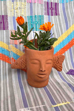 Load image into Gallery viewer, Oaxacan red clay fish head planter