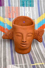 Load image into Gallery viewer, Oaxacan red clay fish head planter