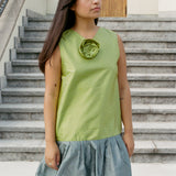FLORENCE DRESS IN GREEN