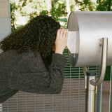 FRANKENSTEIN CABLE KNIT IN NATURAL BROWN GLITTER