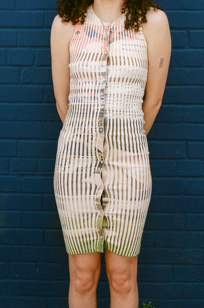 GIU GIU x 100% SILK NONNA PEARL DRESS