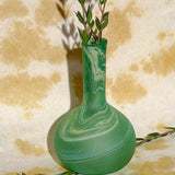 GREEN LARGE GLASS VASE MULTI