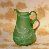 GREEN LARGE GLASS VASE MULTI
