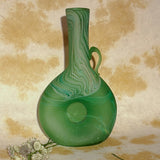 GREEN LARGE GLASS VASE MULTI