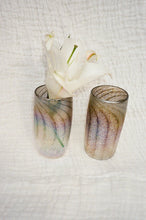 Load image into Gallery viewer, GREY IRIDIZED TUMBLER SET - Sirius Glassworks