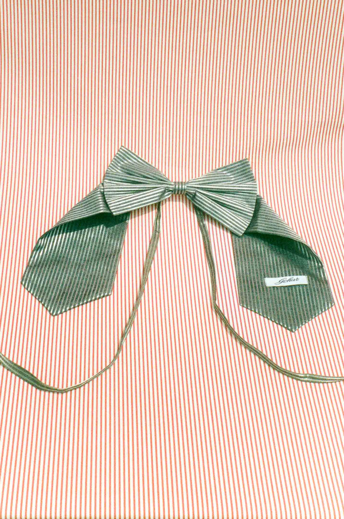 cotton poly shahi large statement hair bow