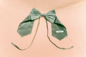 cotton poly shahi large statement hair bow