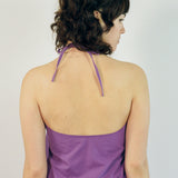 HALTER TOP IN PURPLE