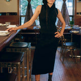 CAIRO DRESS IN BLACK