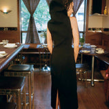 CAIRO DRESS IN BLACK