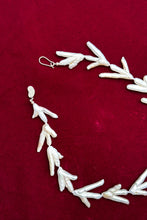 Load image into Gallery viewer, chicken feet pearl silk chord opulent host necklace