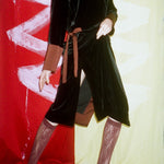 JO DRESS IN COCOA - 100% SILK