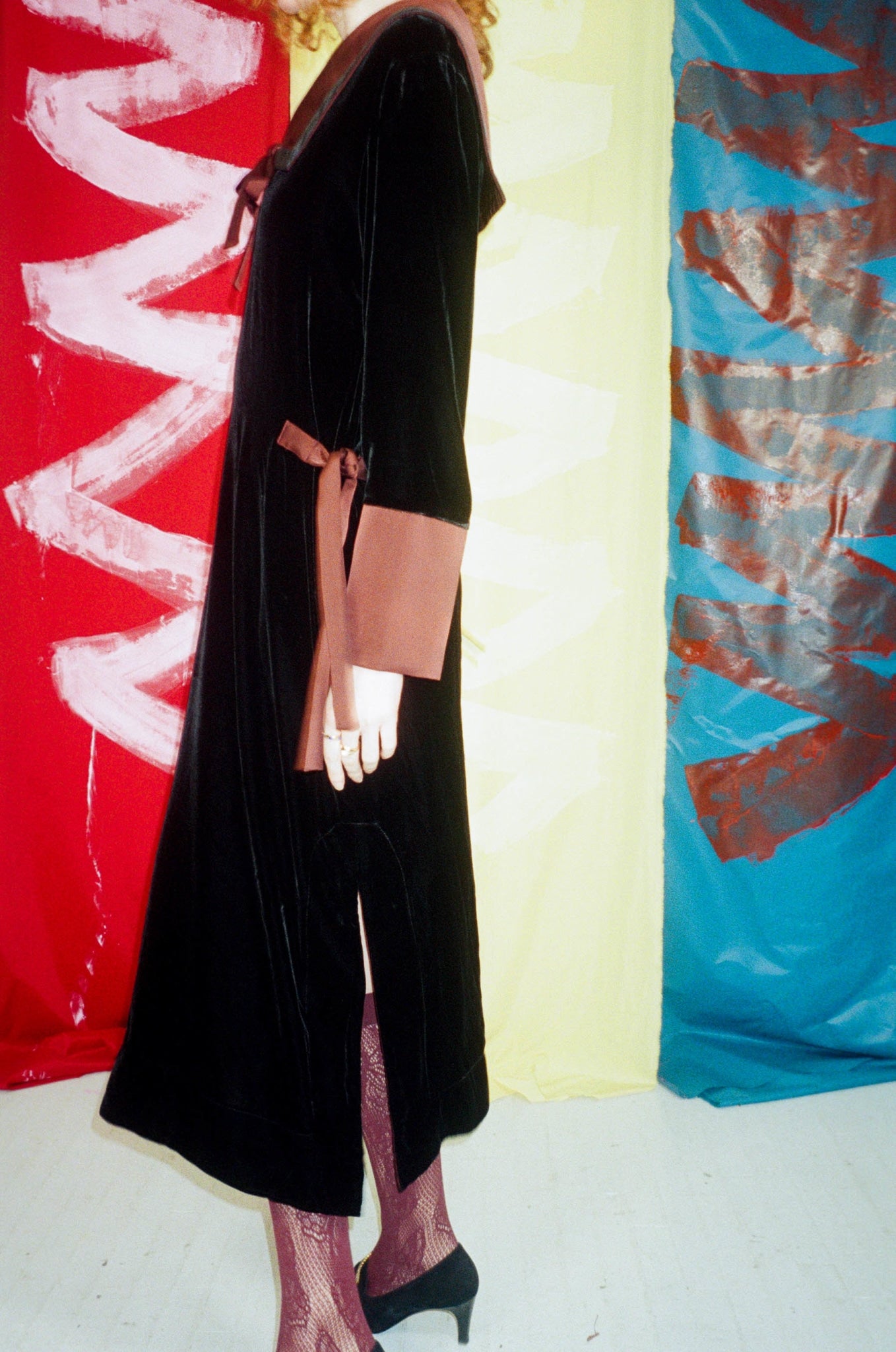 JO DRESS IN COCOA - 100% SILK