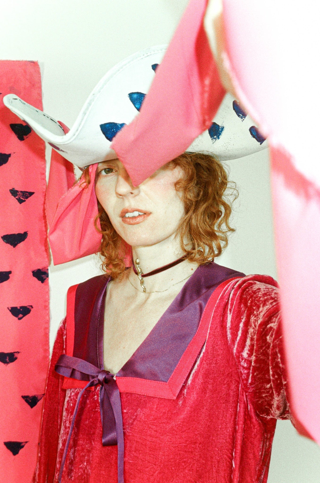 JO DRESS IN GARNET - 100% SILK