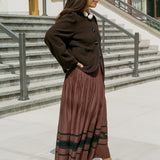 JOSIANE JACKET IN BRUN