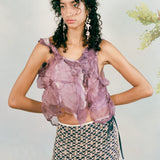 KIRA KIRA TOP IN MAGENTA