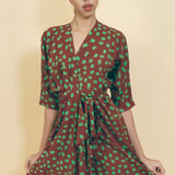 LETSA DRESS IN SARRASIN