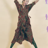 LETSA DRESS IN SARRASIN