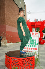 Load image into Gallery viewer, LILOU DRESS IN GREEN CHECK