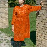 MAIDEN DRESS IN ORANGE