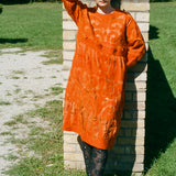 MAIDEN DRESS IN ORANGE